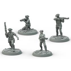 Muh051244 Fallout Wasteland Warfare Survivors Minutemen Posse Miniature