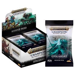 Pfiw82547 Age Of Sigmar Tcg Champions Onslaught Booster Display Card Game
