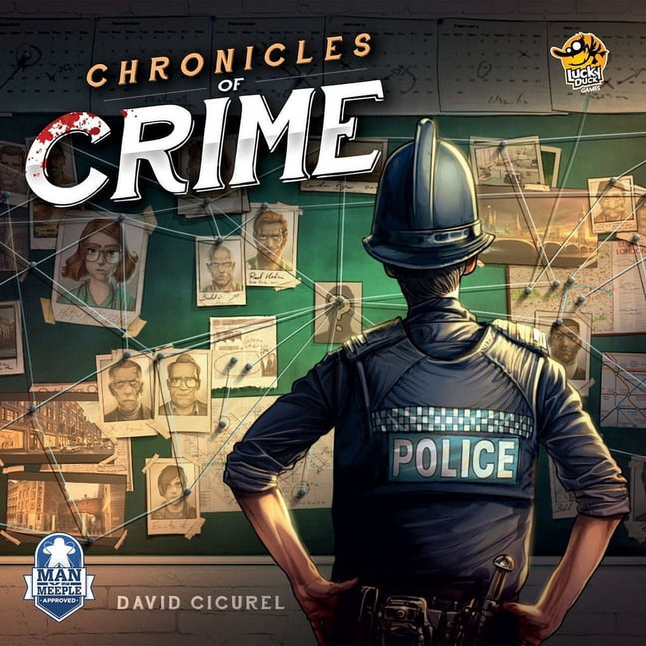 Lky035 Chronicles Of Crime Board Game