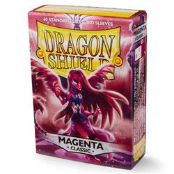 Atm10726 Dp - Dragon Shield Sleeves Playing Cards, Magenta - 60 Sleeves Per Box