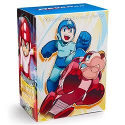 Atm16003 Dp - Dragon Shield Sleeves Playing Cards, Mega Man & Rush Art - 100 Sleeves Per Box