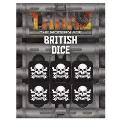 Gf9mtanks18 British Dice Expansion For Tanks The Modern Age - Figures
