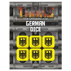 Gf9mtanks19 German Dice Expansion For Tanks The Modern Age - Figures
