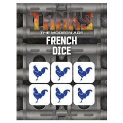 Gf9mtanks20 French Dice Expansion For Tanks The Modern Age - Figures