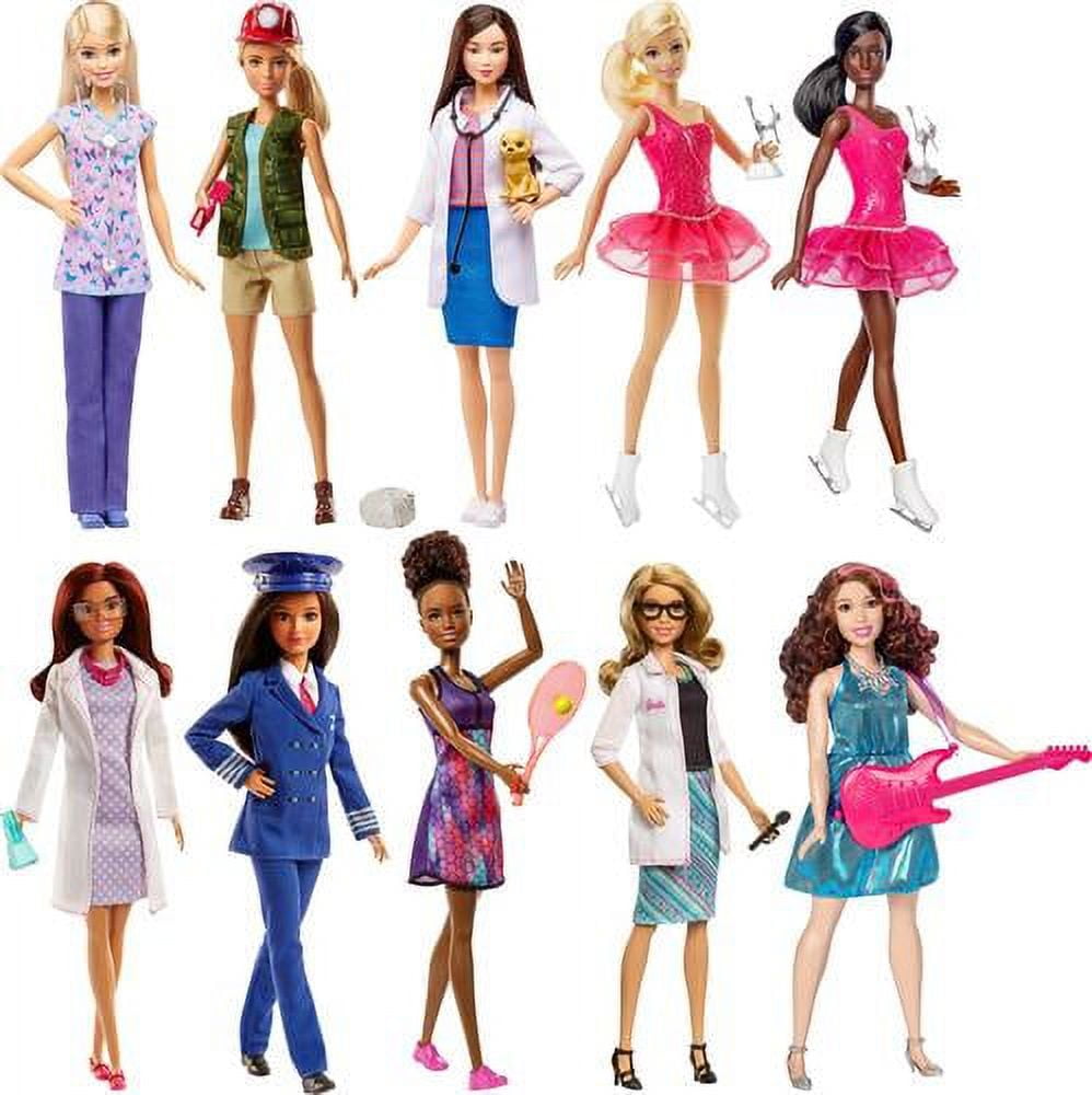 Mttdvf50 Barbie Crrs Doll Assortment - 4 Piece