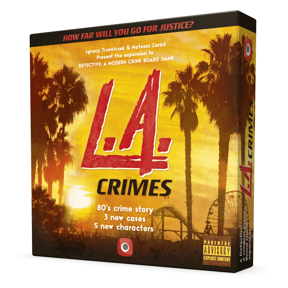 Plg1924 Detective - L.a. Crimes - Board Game