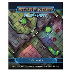 Pzo7312 Starfinder - Flip-mat - Warship - Board Game