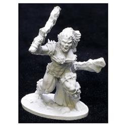 Rem03938 Dh - Jade Fire Warrior Figure - 2 Piece