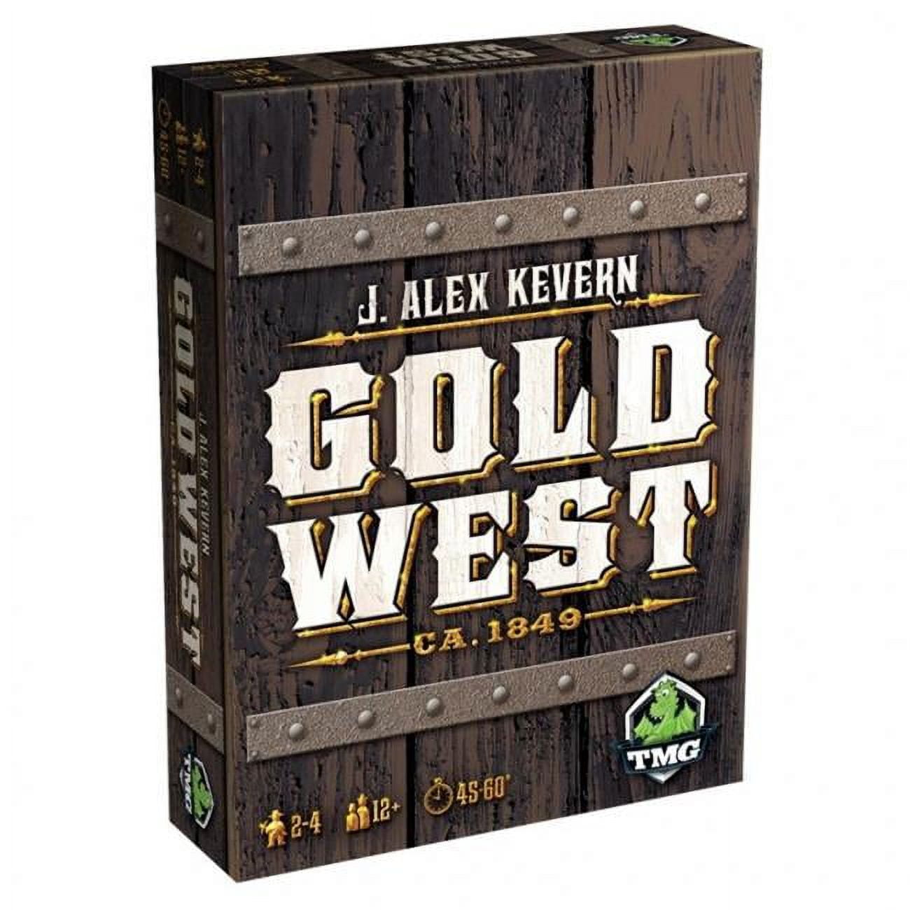 Ttt1014 Gold West Board Game