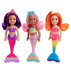 Mttfkn03 Barbie Fairytale Small Mermaid Assortment Baby Doll - 6 Piece