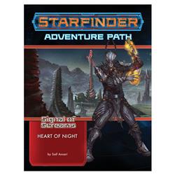 Pzo7212 Starfinder Adventure Path - Heart Of Night - Signal Of Screams 3 Of 3 - Board Game