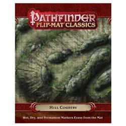 Pzo31023 Pathfinder Flip-mat Classics Hill Country - Board Game