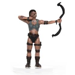 R4i60011-pc Characters Of Adventure Female Orc Archer Miniature