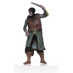 R4i67005-pc Characters Of Adventure Zombie Male Human Captain Miniature