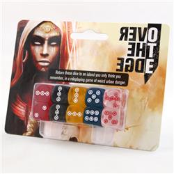 Atg2011 Over The Edge Dice Set - Set Of 7