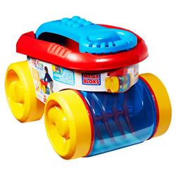 Mttcng23 Mega Blocks Block Scooping Wagon Classic Toys - Set Of 2