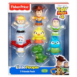 Mttgfd12 Fisher-price Toy Story 4 Little People Figure - Pack Of 5