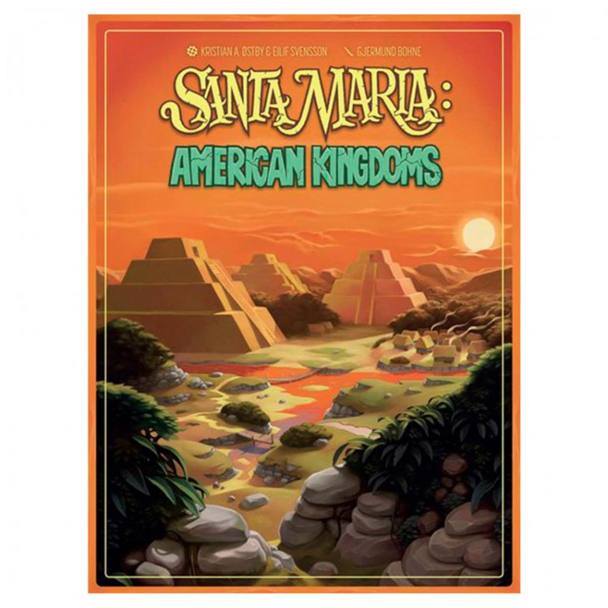 Apg007 Santa Maria American Kingdom Board Game