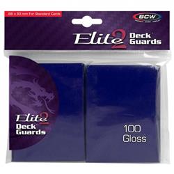 Bcddgeg2blu Dp Elite 2 Deck Guard - Glossy Blue, Pack Of 100
