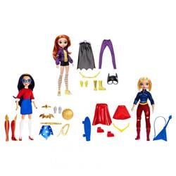 Mttgby51 Dc Comics Super Hero Girls Teen Life Assorted Figure, Pack Of 4