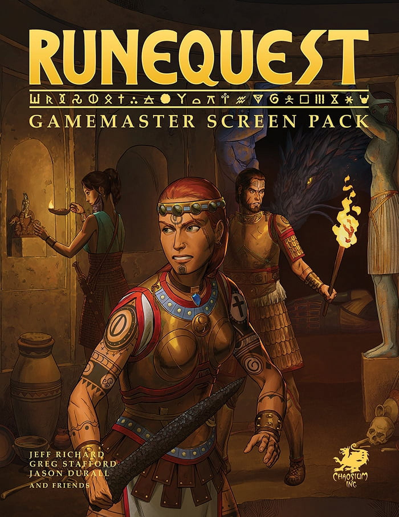 Cao4029 Runequest Gamemaster Screen Pack