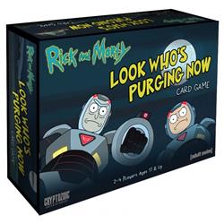 Ctz27732 Rick & Morty - Look Whos Purging Now Board Game