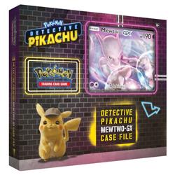 Pku80617 Detective Pikachu Mewtwo-gx Case File Box Card Game