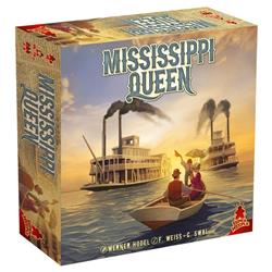 Smpmq01na Mississippi Queen Board Game