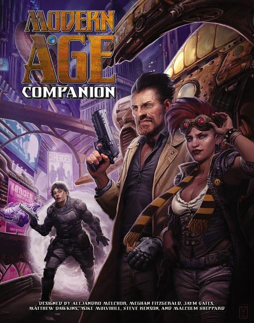 Grr6304 Modern Age Companion Role Playing Game