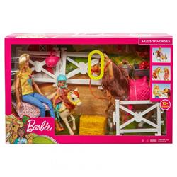 Mttfxh15 Barbie Deluxe Pet Blonde Toys, Pack Of 2