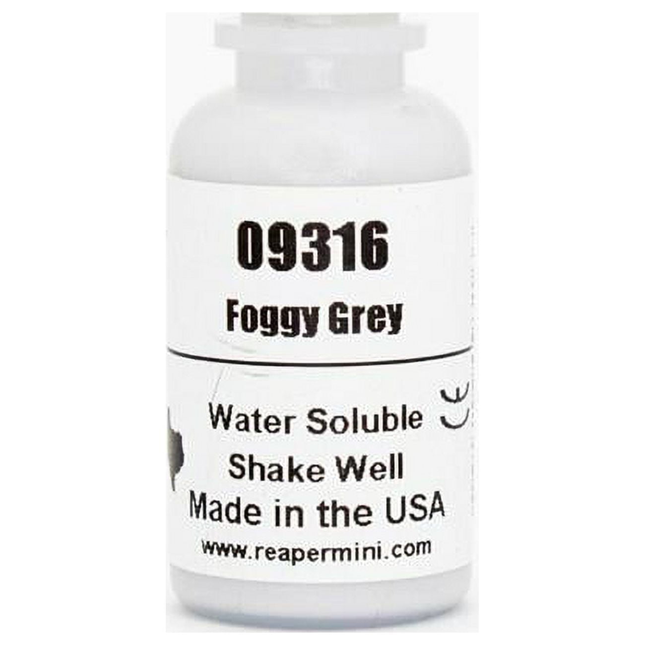 Rem09316 Master Series Water Soluble Paints, Foggy Grey