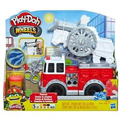 Hsbe6103 Play-don Fire Truck Toy - Pack Of 2