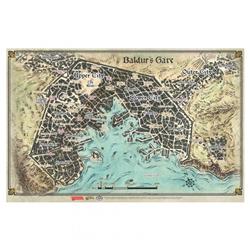 Battle Front Miniatures Gf972792 Dungeons & Dragons Baldurs Gate Map For Games