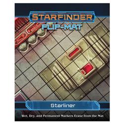 Pzo7315 Starliner Flip-mat & Starfinder Roleplaying Game