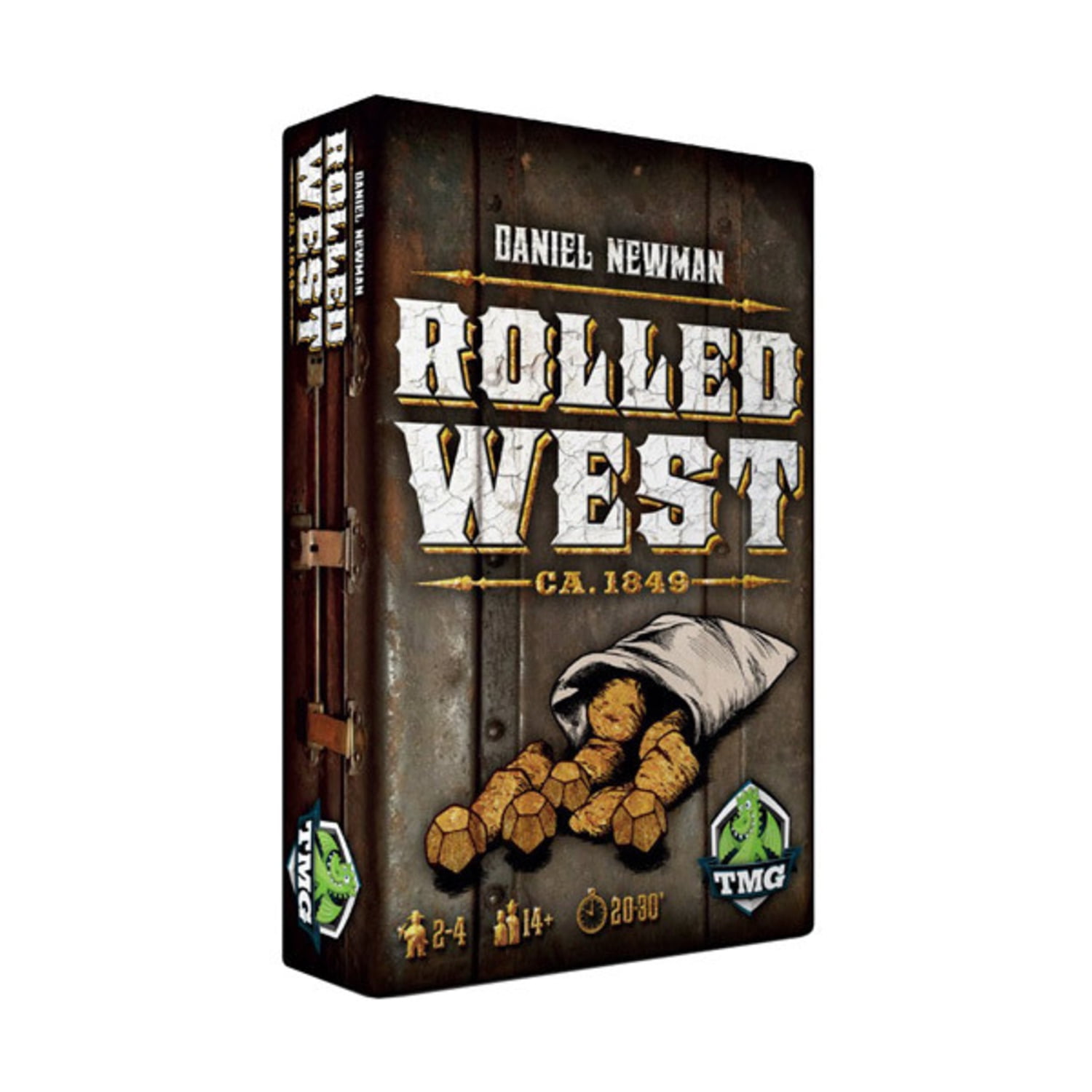 Ttt3022 Rolled West Game With 2-4 Players
