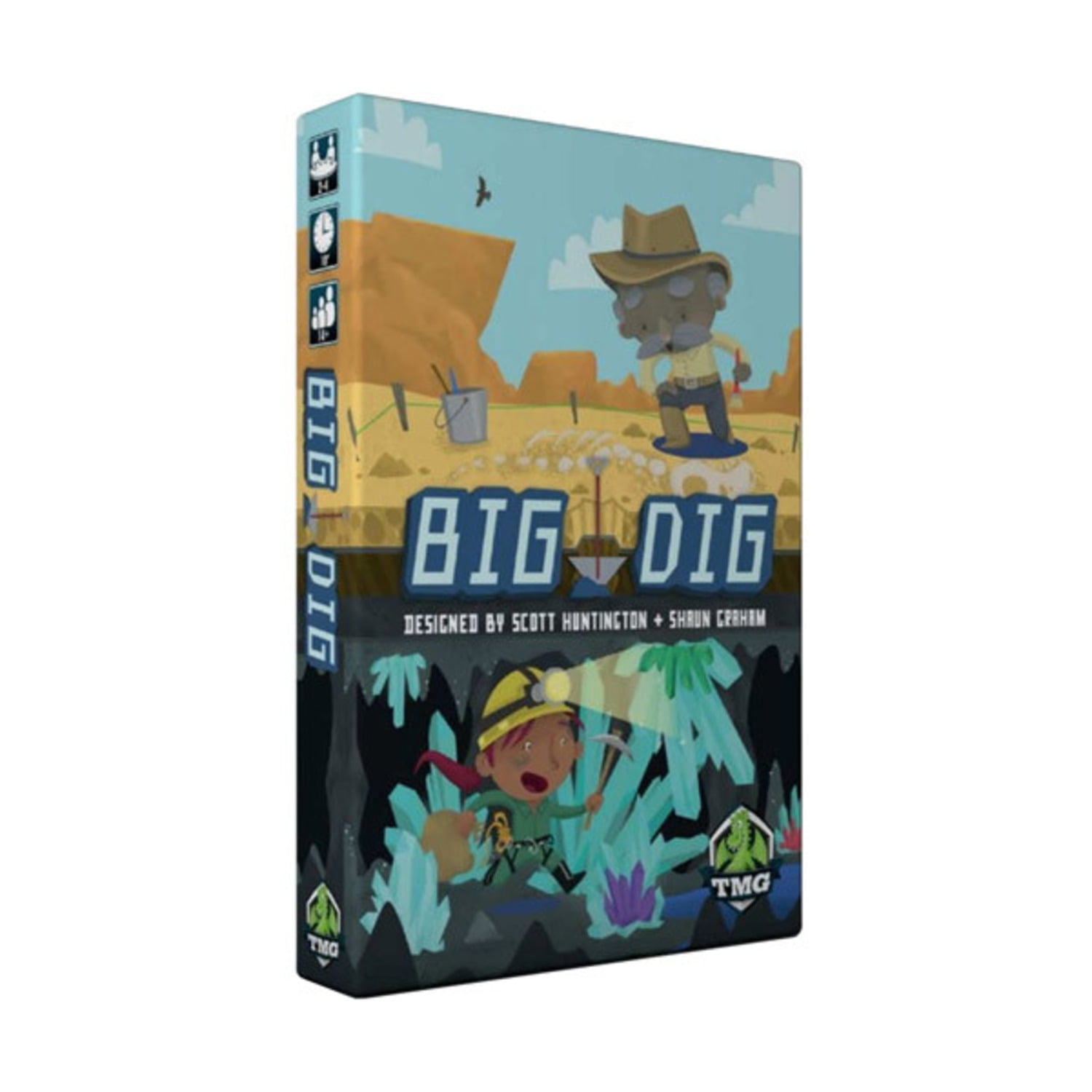 Ttt3023 Big Dig Game With 2-4 Players