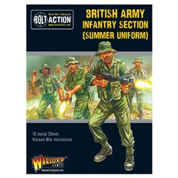 Wrl402218002 Bolt Action Korean War British Infantry Game Set