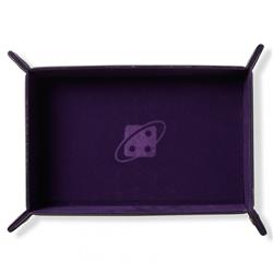Sdz000003 Rectangle Dice Tray For Games, Purple