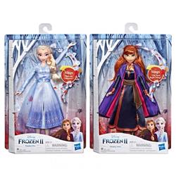 Hsbe5498 Asstored Frost To Forest Singing Doll - 4 Piece