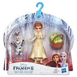 Hsbe7079 Frost To Forest Friends Anna Small Doll - 4 Piece
