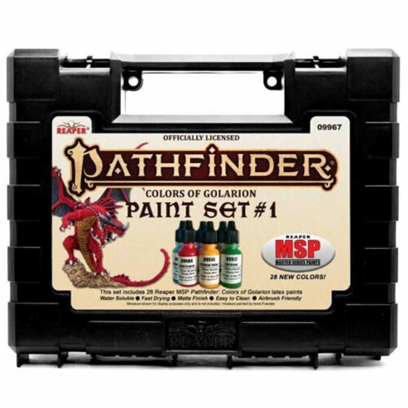 Rem09967 No.1 Pathfinder Colors Of Golarion Master Series Paint Set