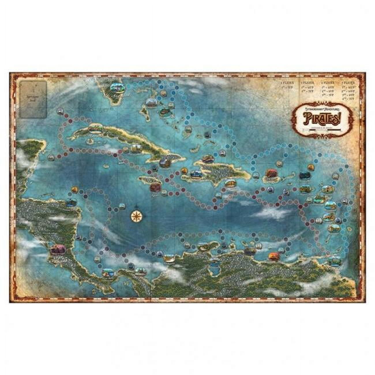 FRB1403 Extraordinary Adventures-Pirates Mat Board Games Accessories