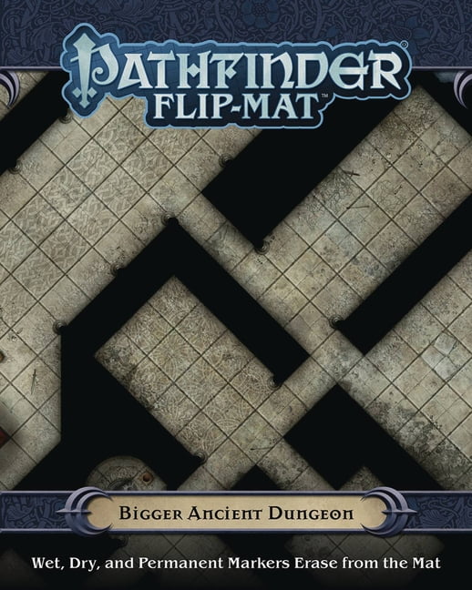 ISBN 9781640782273 product image for PZO30106 Bigger Ancient Dungeon Pathfinder Flip-Mat | upcitemdb.com