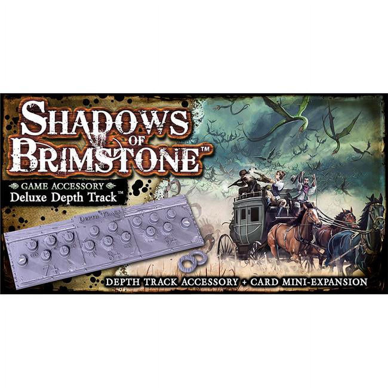 ISBN 9781941816707 product image for FYF0715 Shadows of Brimstone - Deluxe Depth Track Board Game | upcitemdb.com