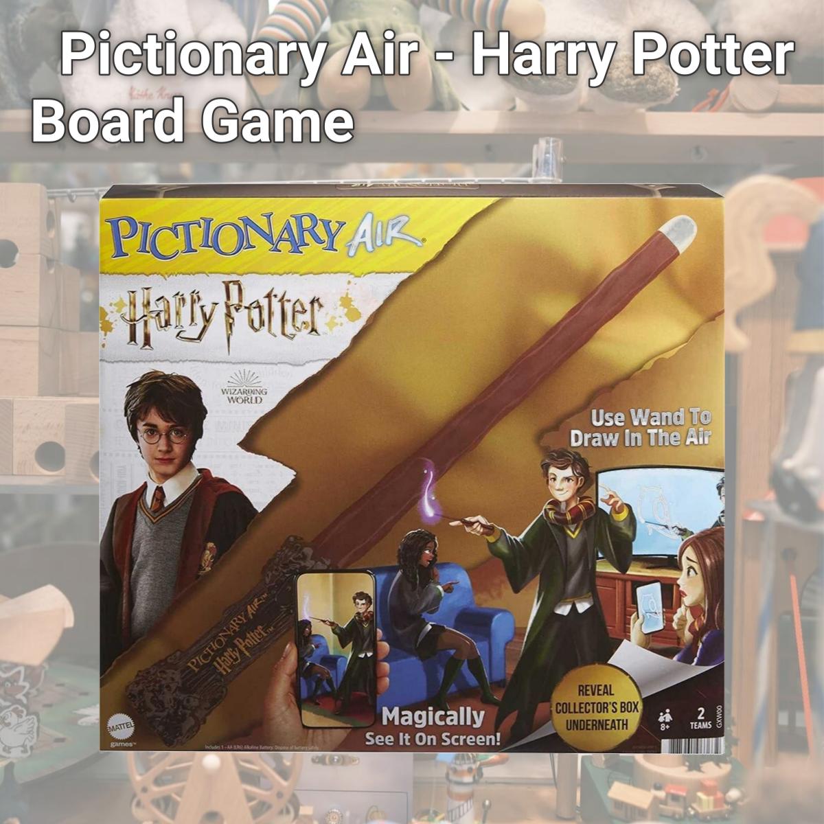 Picture of Mattel MTTGXW00 Pictionary Air - Harry Potter Board Game