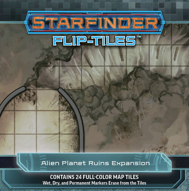 ISBN 9781640783683 product image for PZO7509 Starfinder-Flip-Tiles City Alien Planet Ruin Role Playing Games Accessor | upcitemdb.com