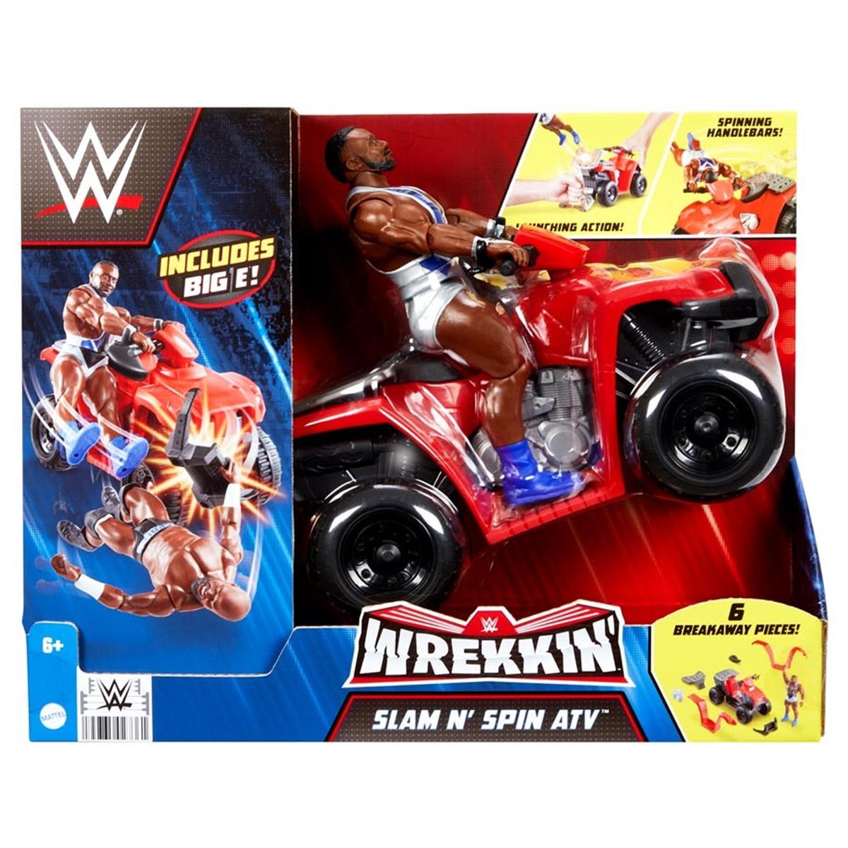 MTTHDM06 Wrekkin Slam N Spin ATV Toy - 2 Piece