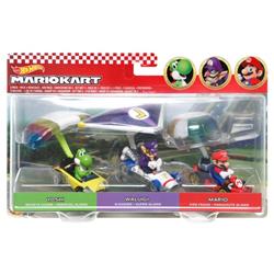 UPC 194735019052 product image for MTTHDB37 Hot Wheels Super Mario Character Car Toys, Assorted Style - Pack of 3 - | upcitemdb.com