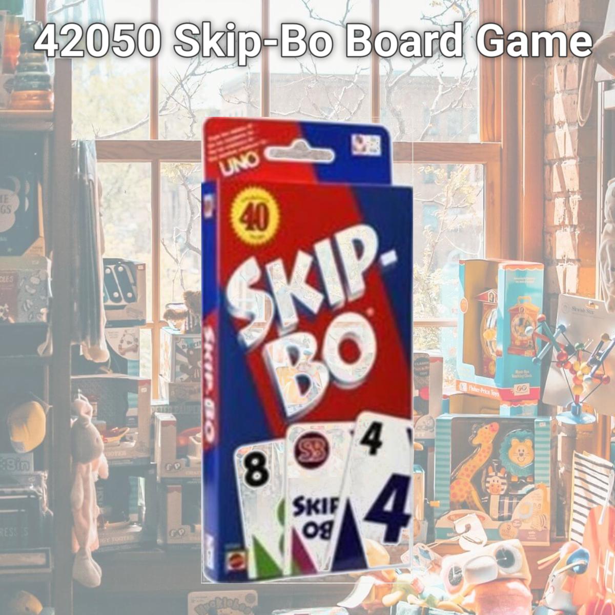 Picture of Mattel 42050 Skip-Bo Board Game