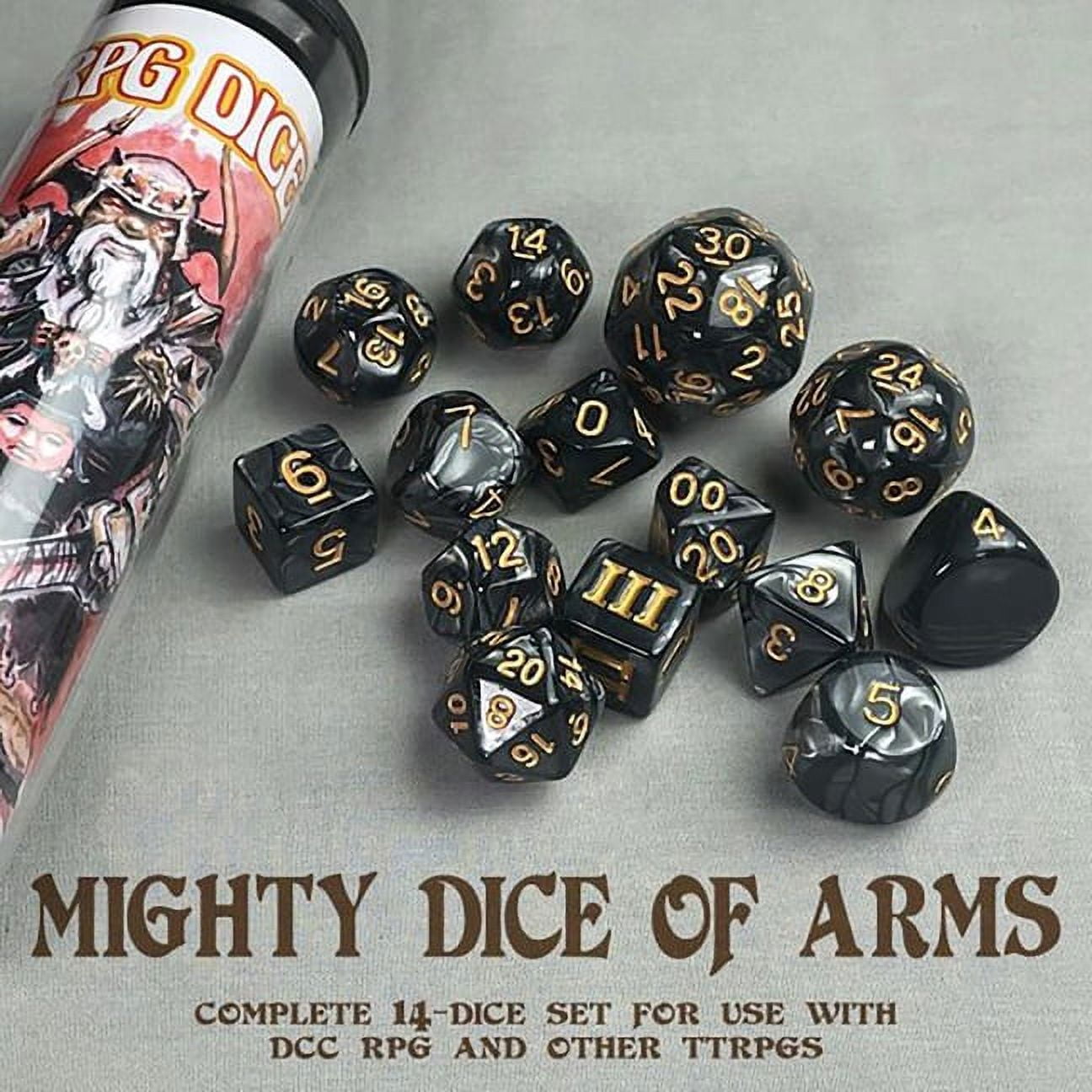 ISBN 9781956449891 product image for GMG6069 Dungeon Crawl Classics Mighty Dice of Arms Dice | upcitemdb.com
